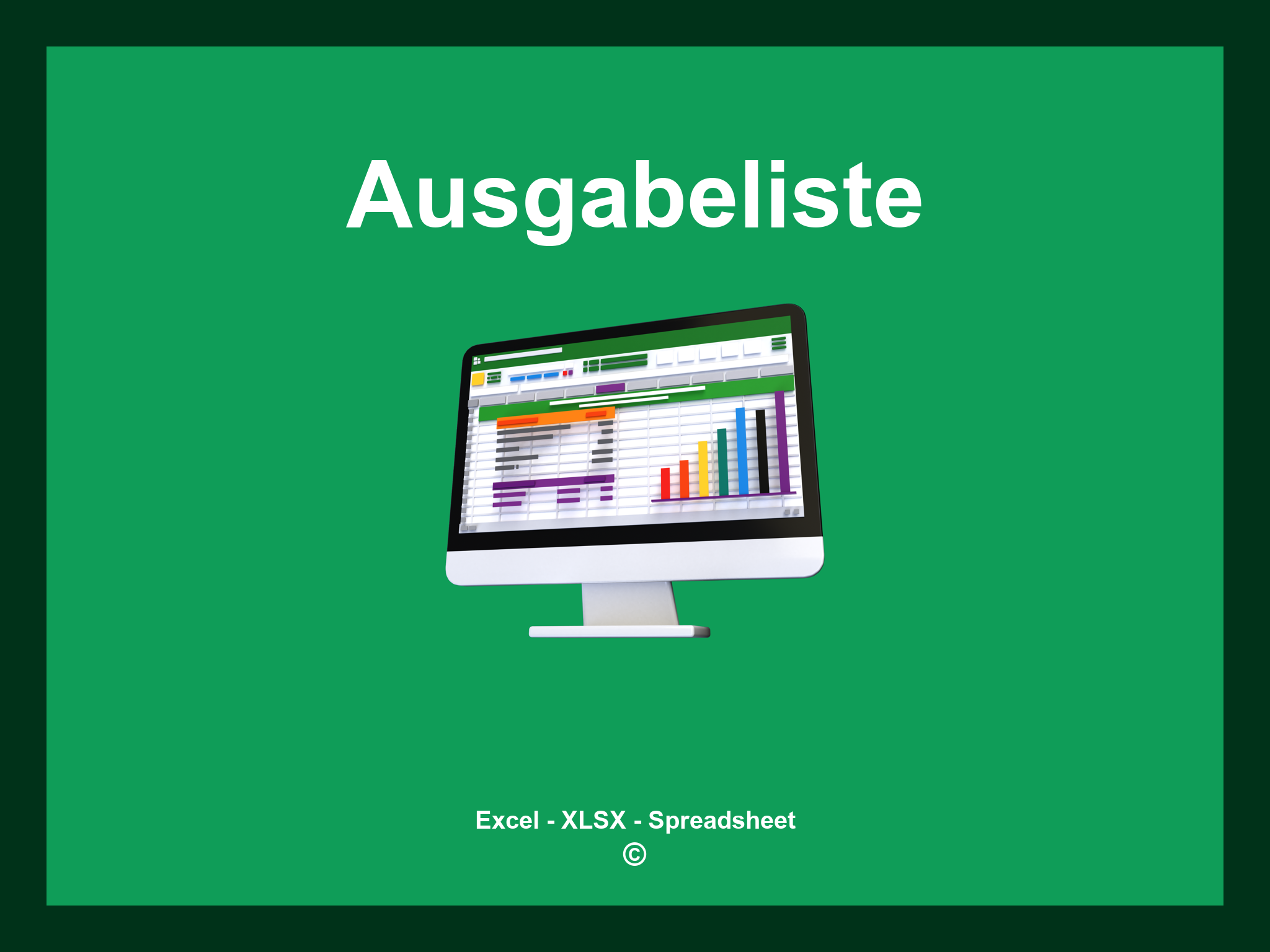 Ausgabeliste Vorlage