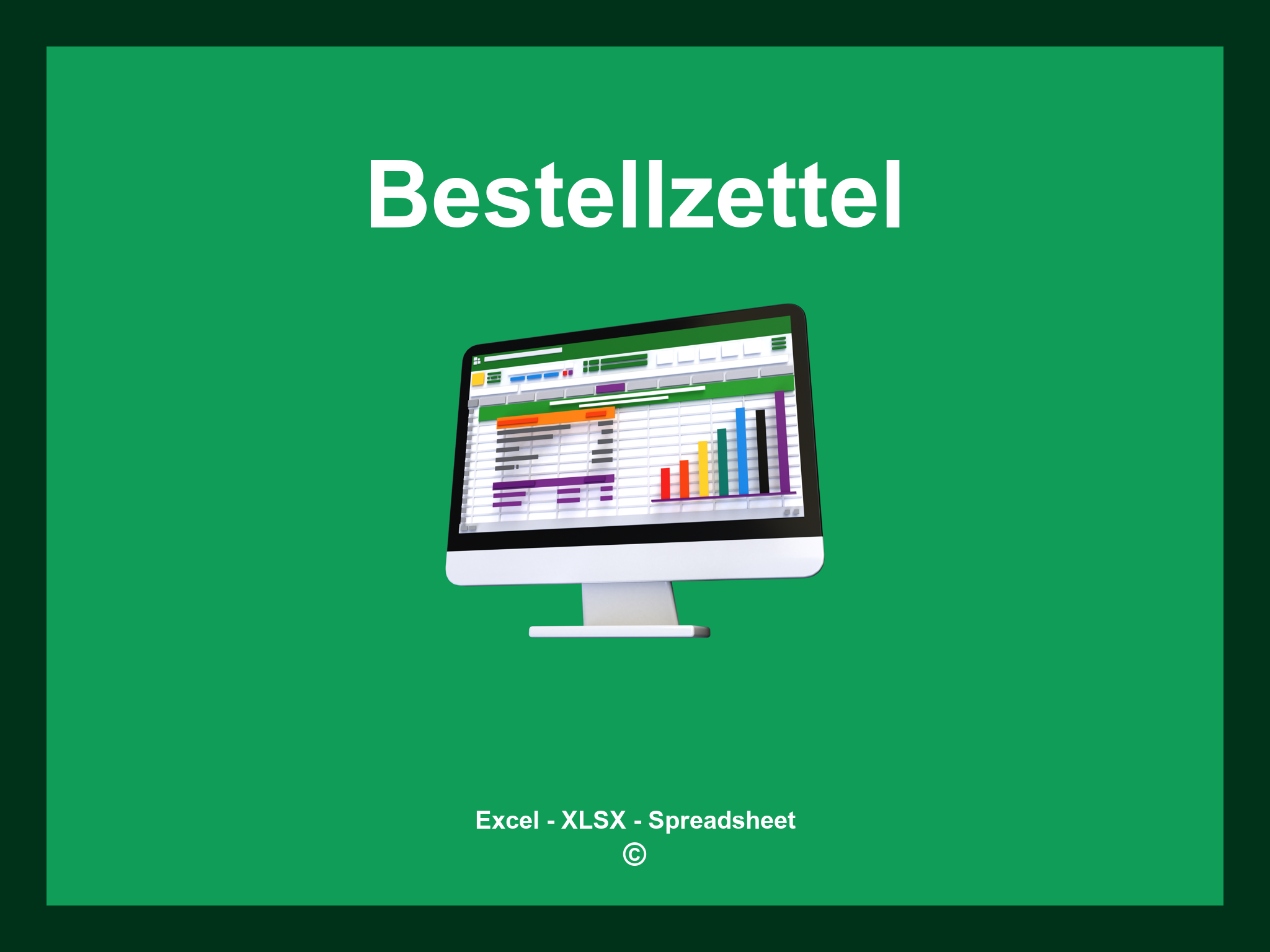 Bestellzettel Vorlage