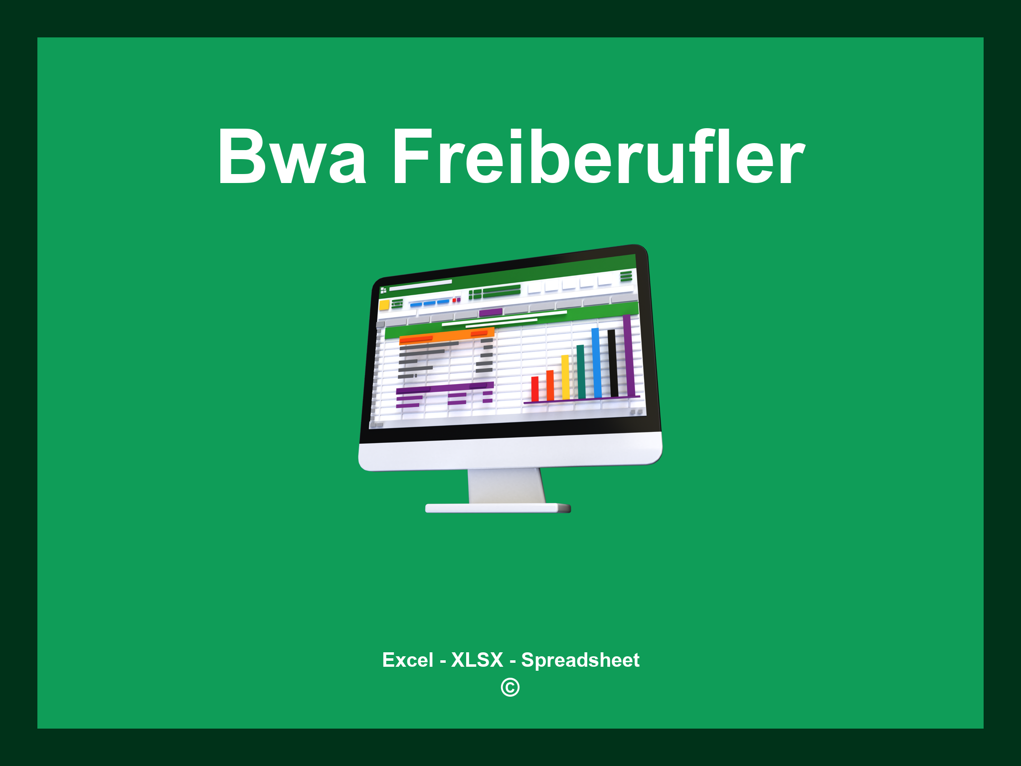 Bwa Freiberufler Vorlage Excel