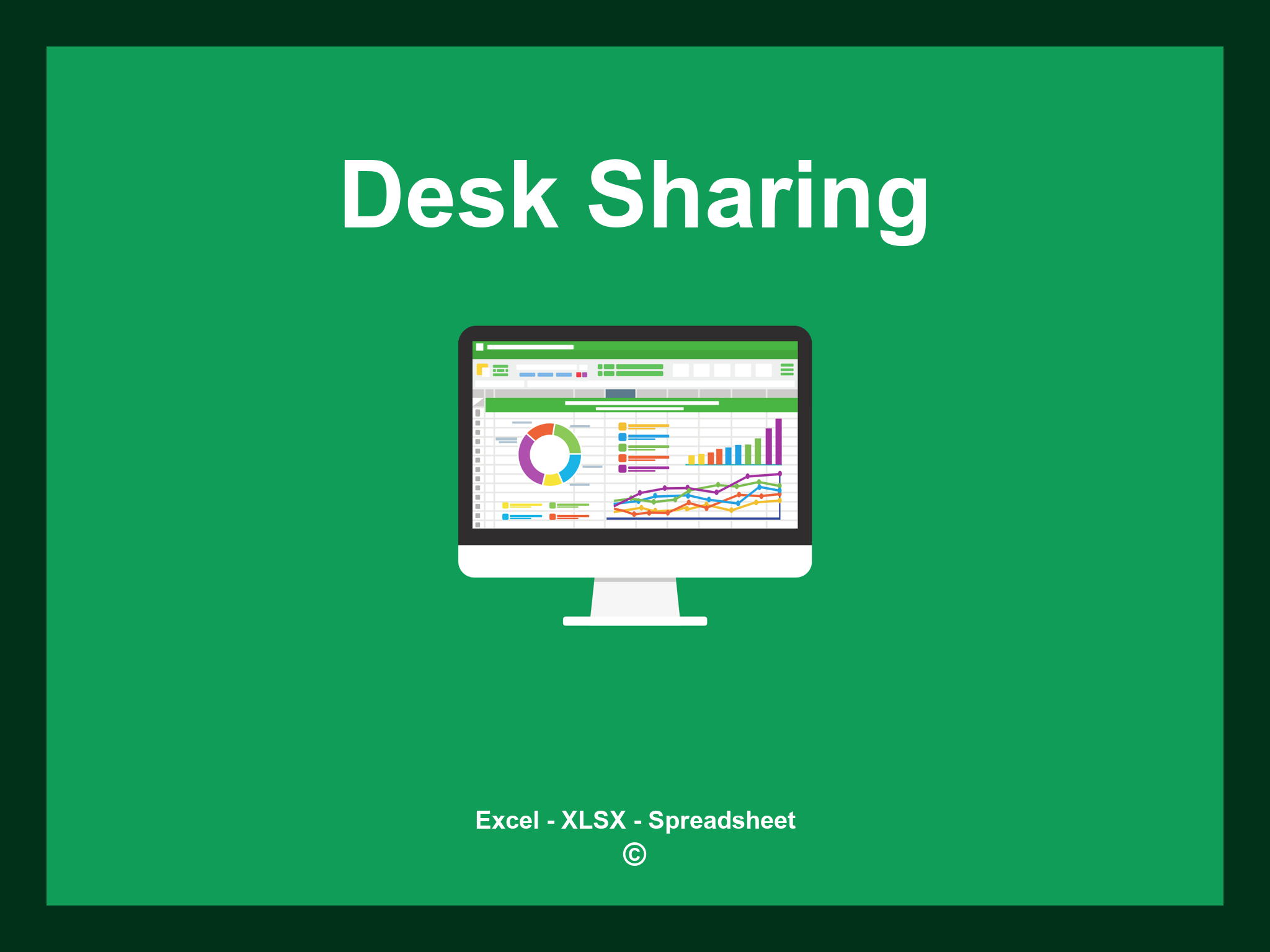 Desk Sharing Excel Vorlage