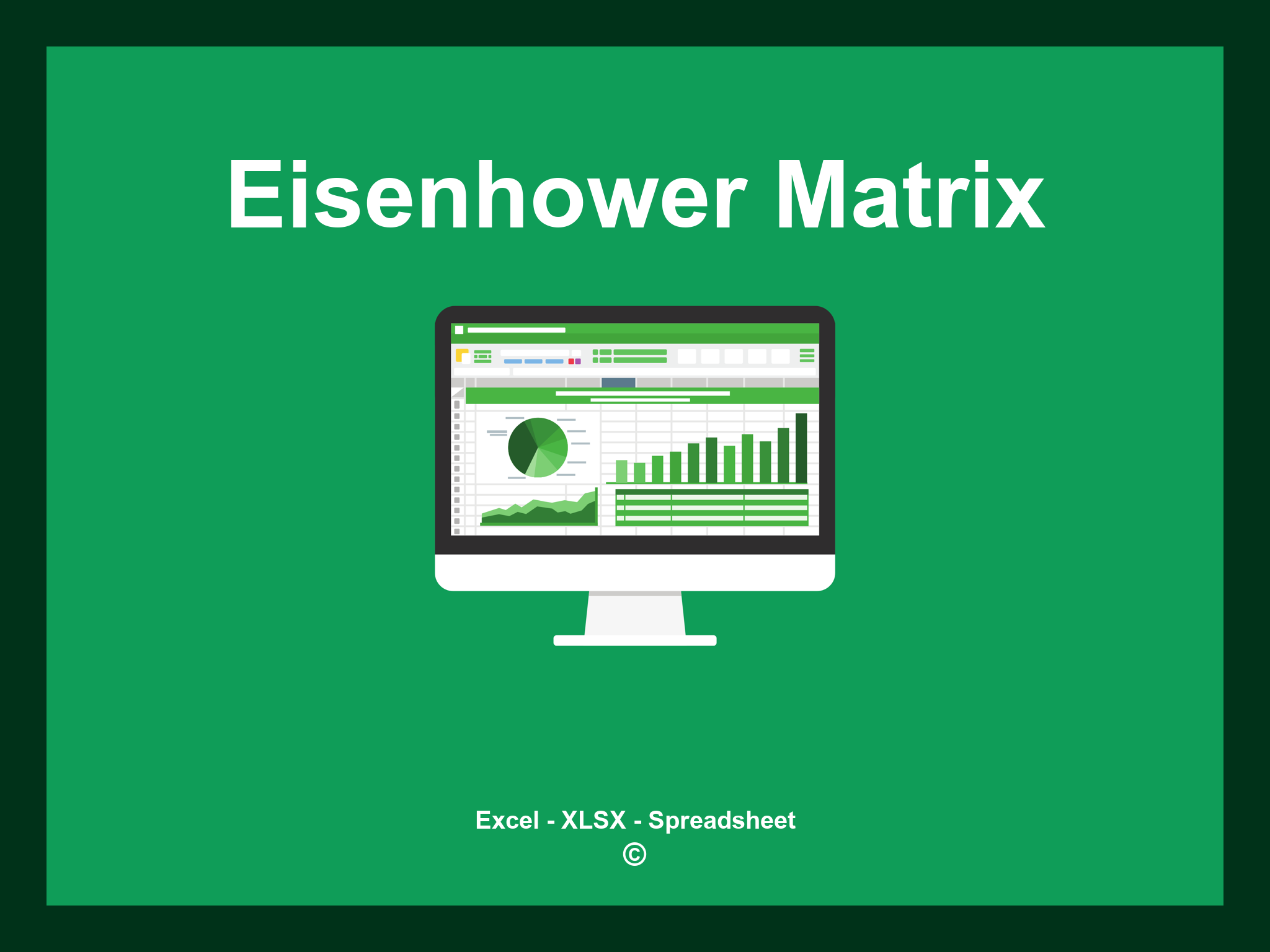 Eisenhower Matrix Vorlage Excel