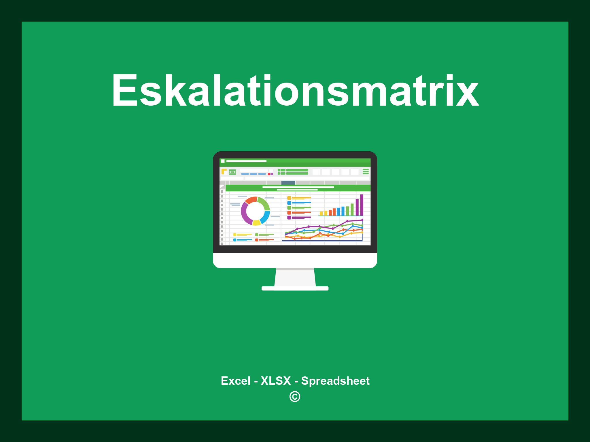 Eskalationsmatrix Vorlage Excel