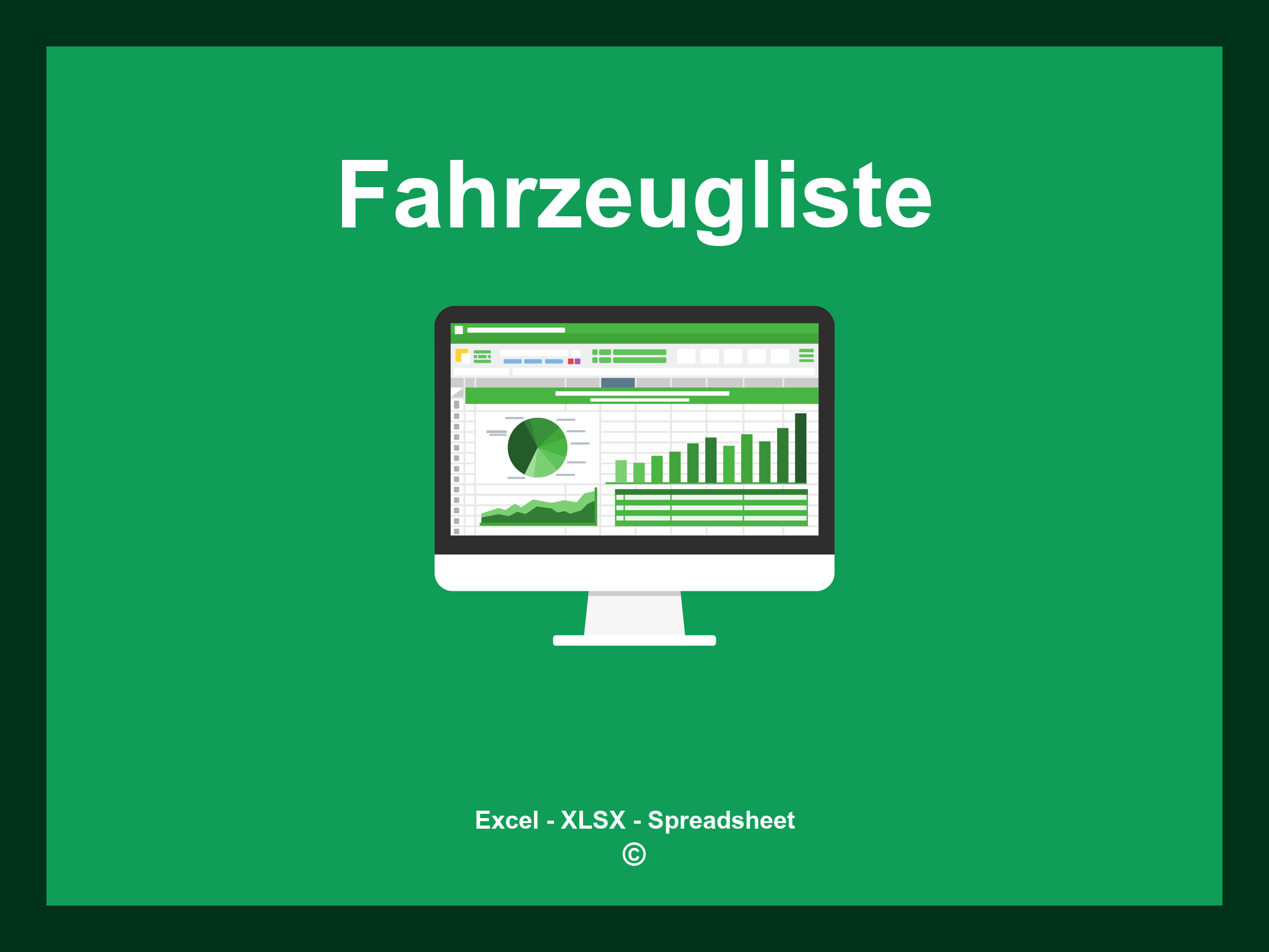 Fahrzeugliste Excel Vorlage