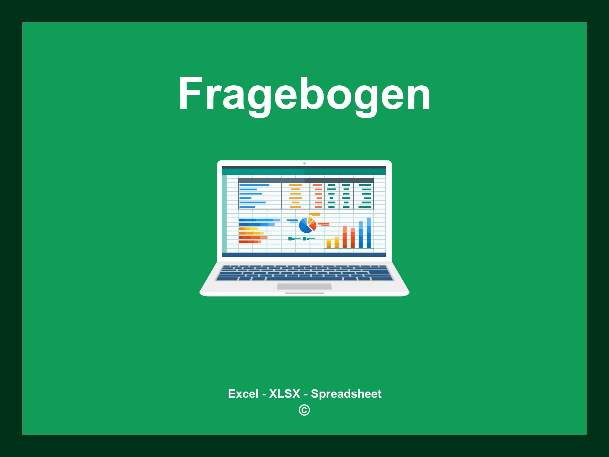Fragebogen Excel Vorlage