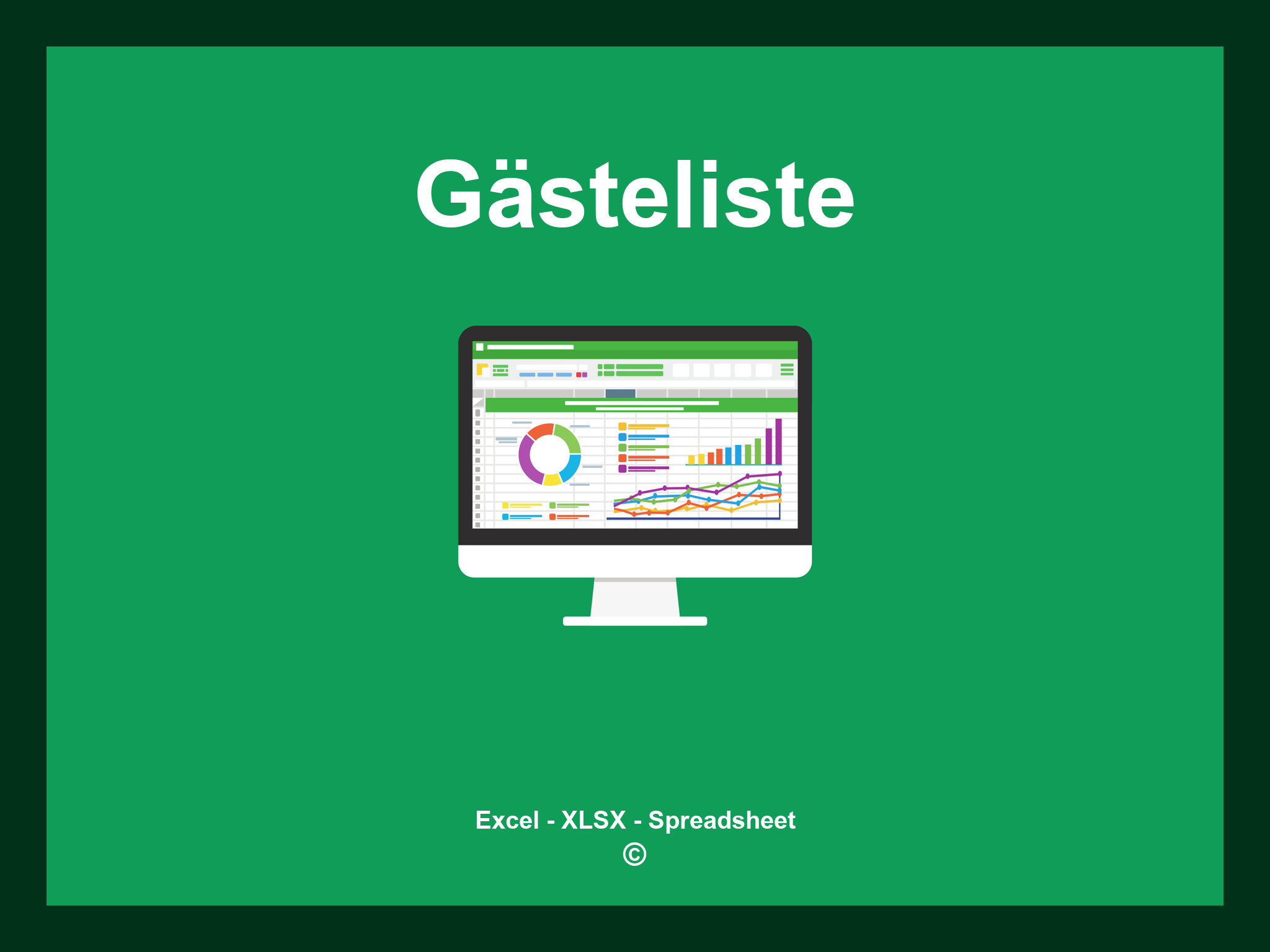 Gästeliste Vorlage Excel