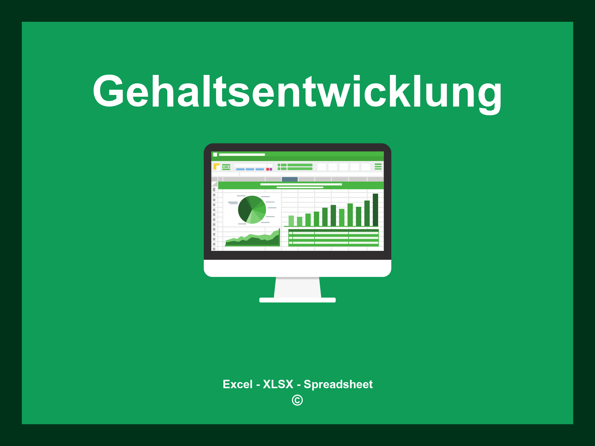 Gehaltsentwicklung Excel Vorlage
