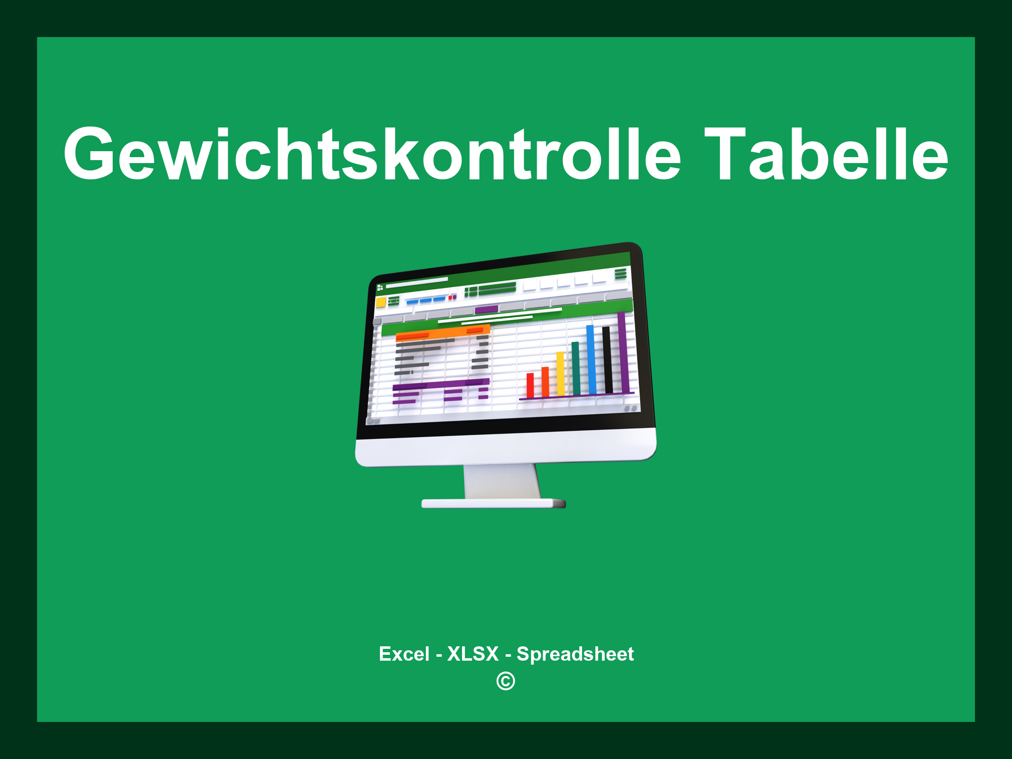 Gewichtskontrolle Tabelle Vorlage