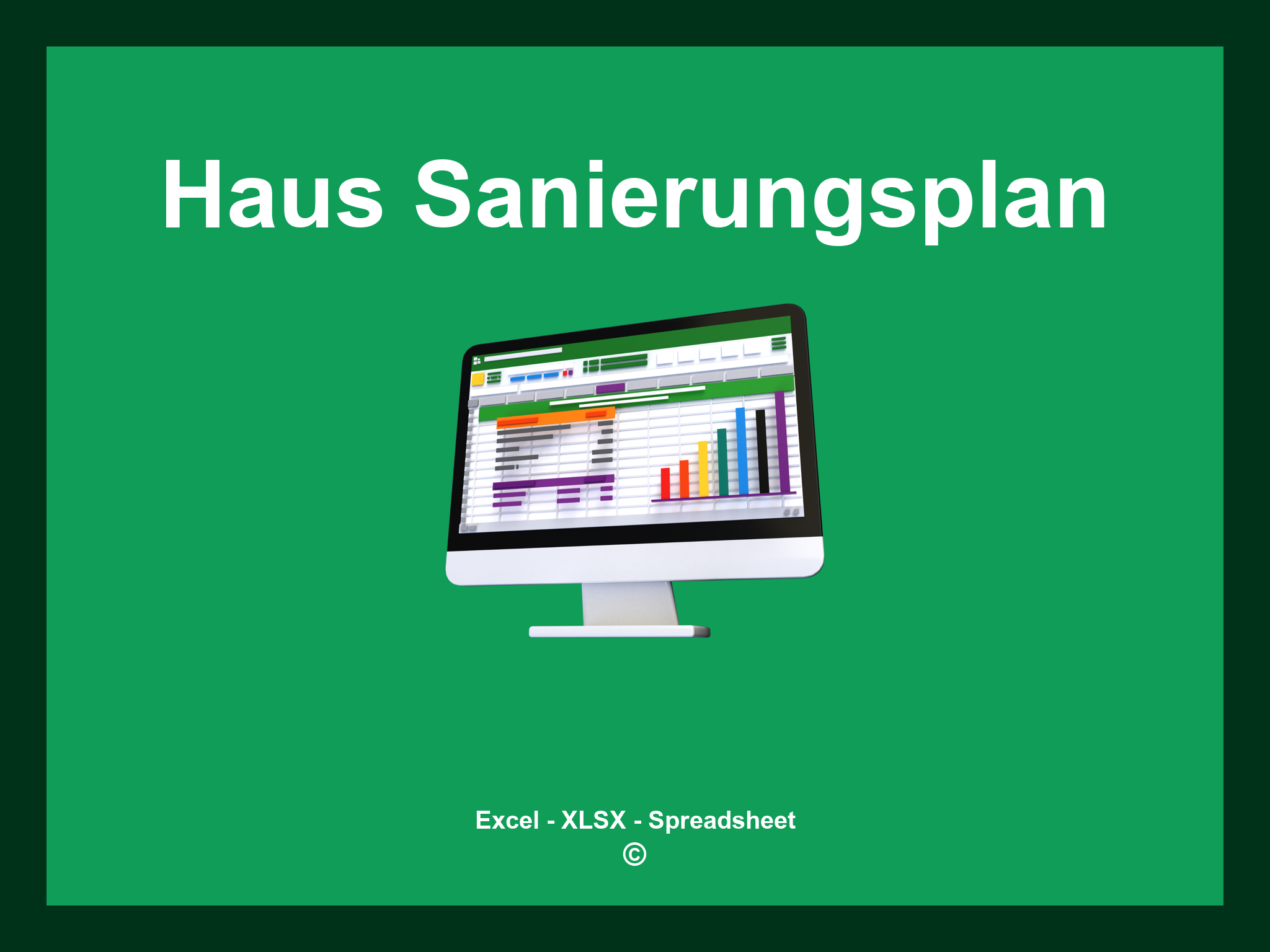 Haus Sanierungsplan Excel