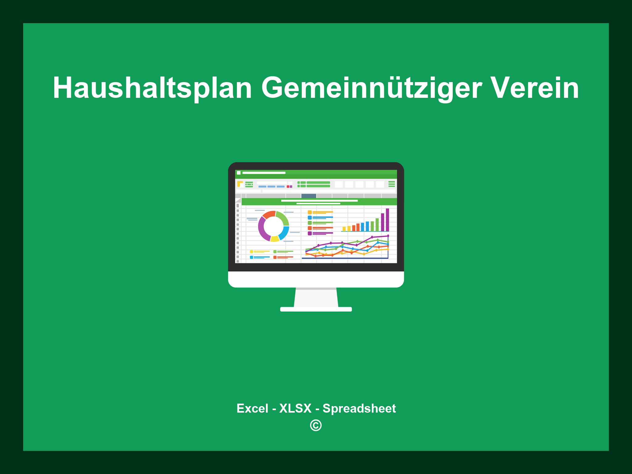 Haushaltsplan Gemeinnütziger Verein Vorlage