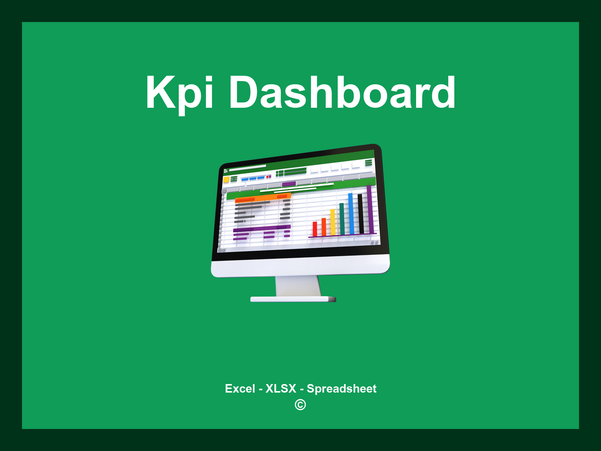 Kpi Dashboard Excel Vorlage