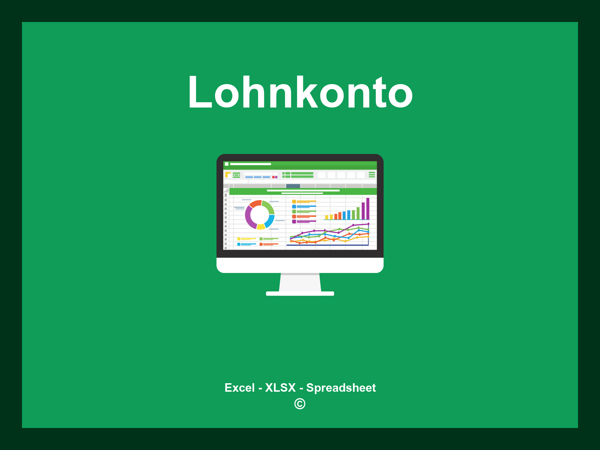 Lohnkonto Vorlage