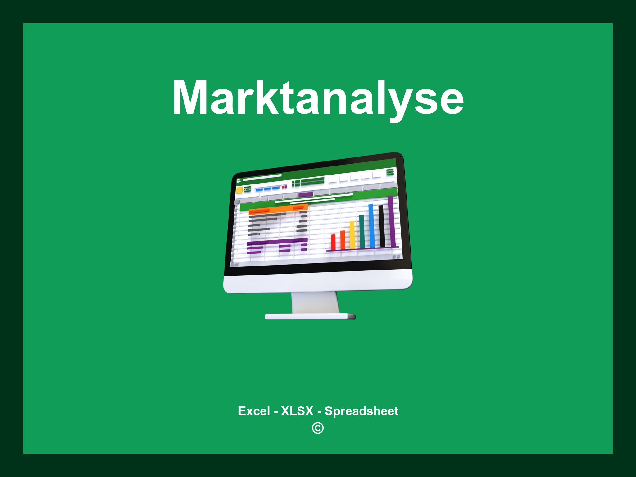 Marktanalyse Vorlage Excel