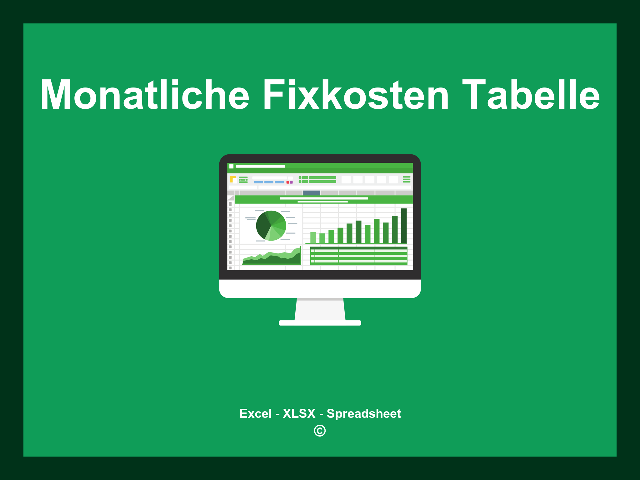 Monatliche Fixkosten Tabelle