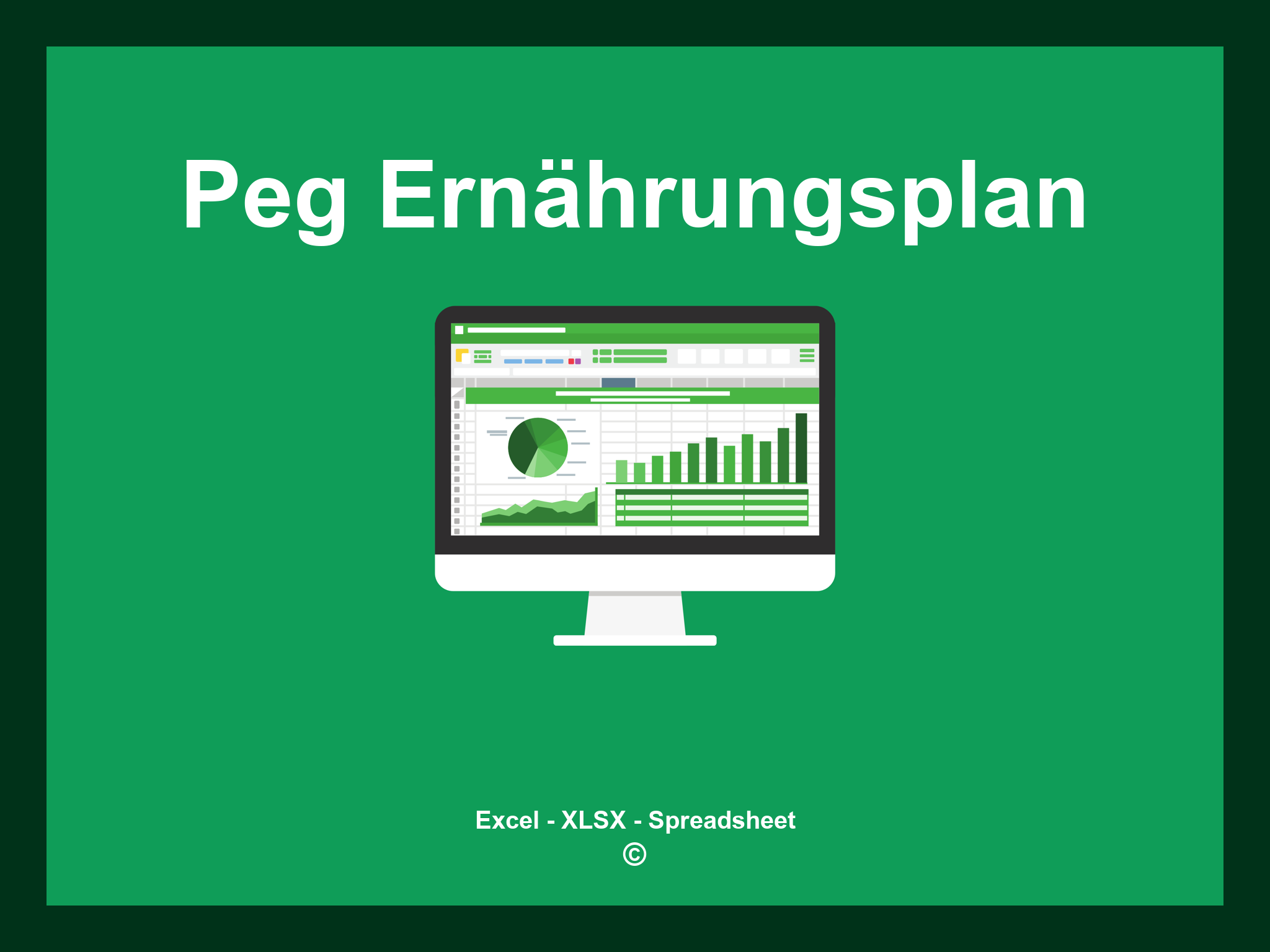 Peg Ernährungsplan Vorlage