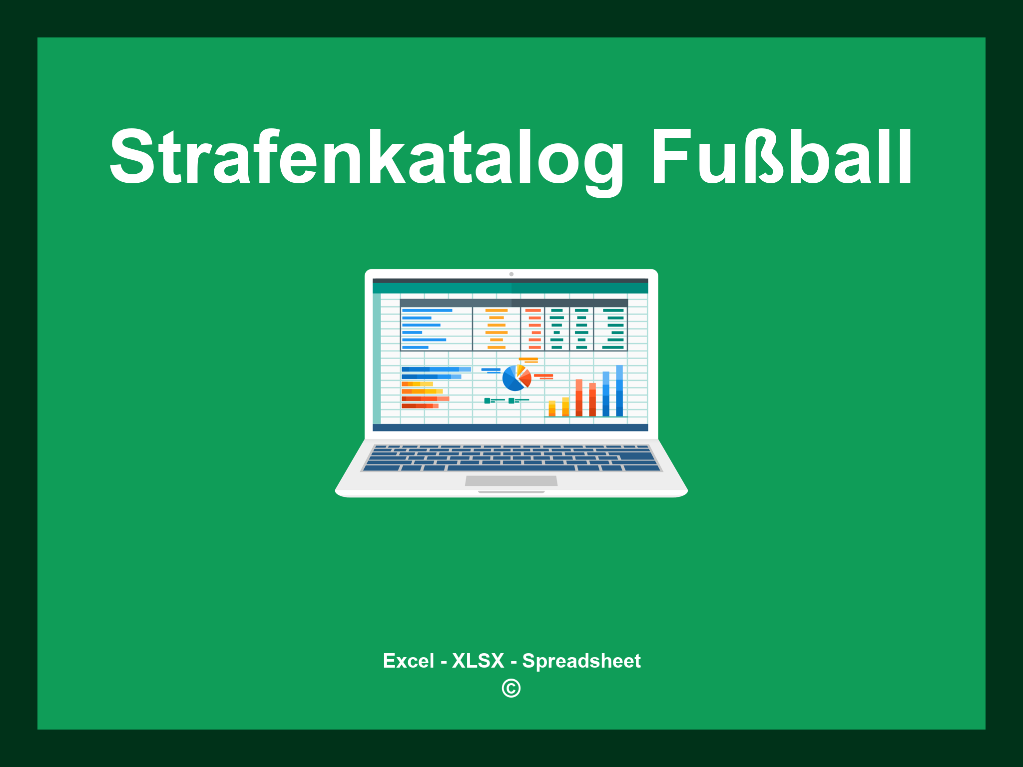 Strafenkatalog Fußball Vorlage Excel