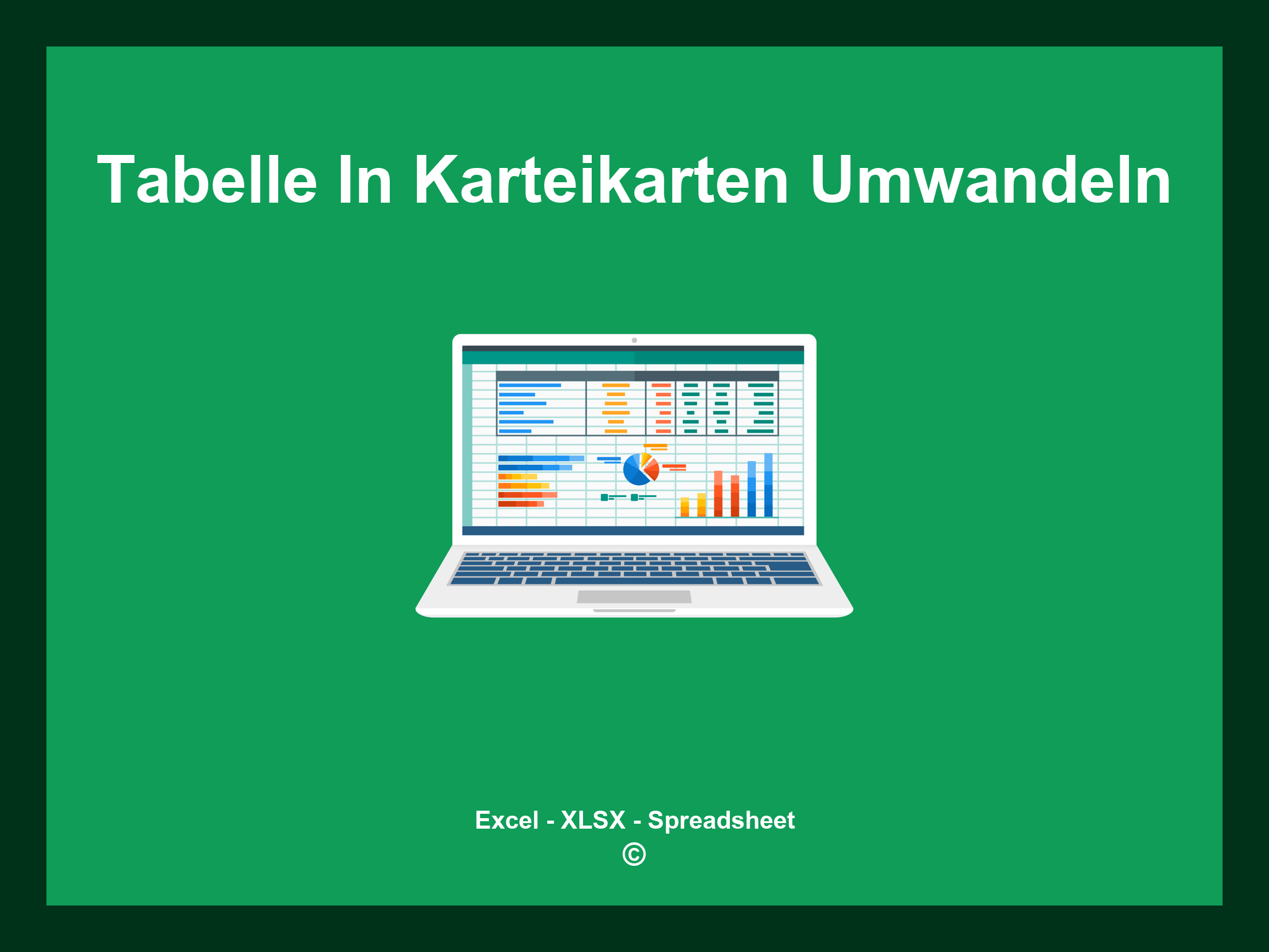 Excel Tabelle In Karteikarten Umwandeln