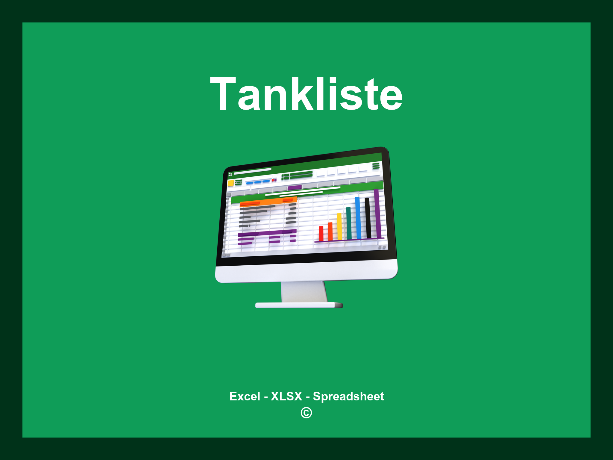 Tankliste Excel Vorlage