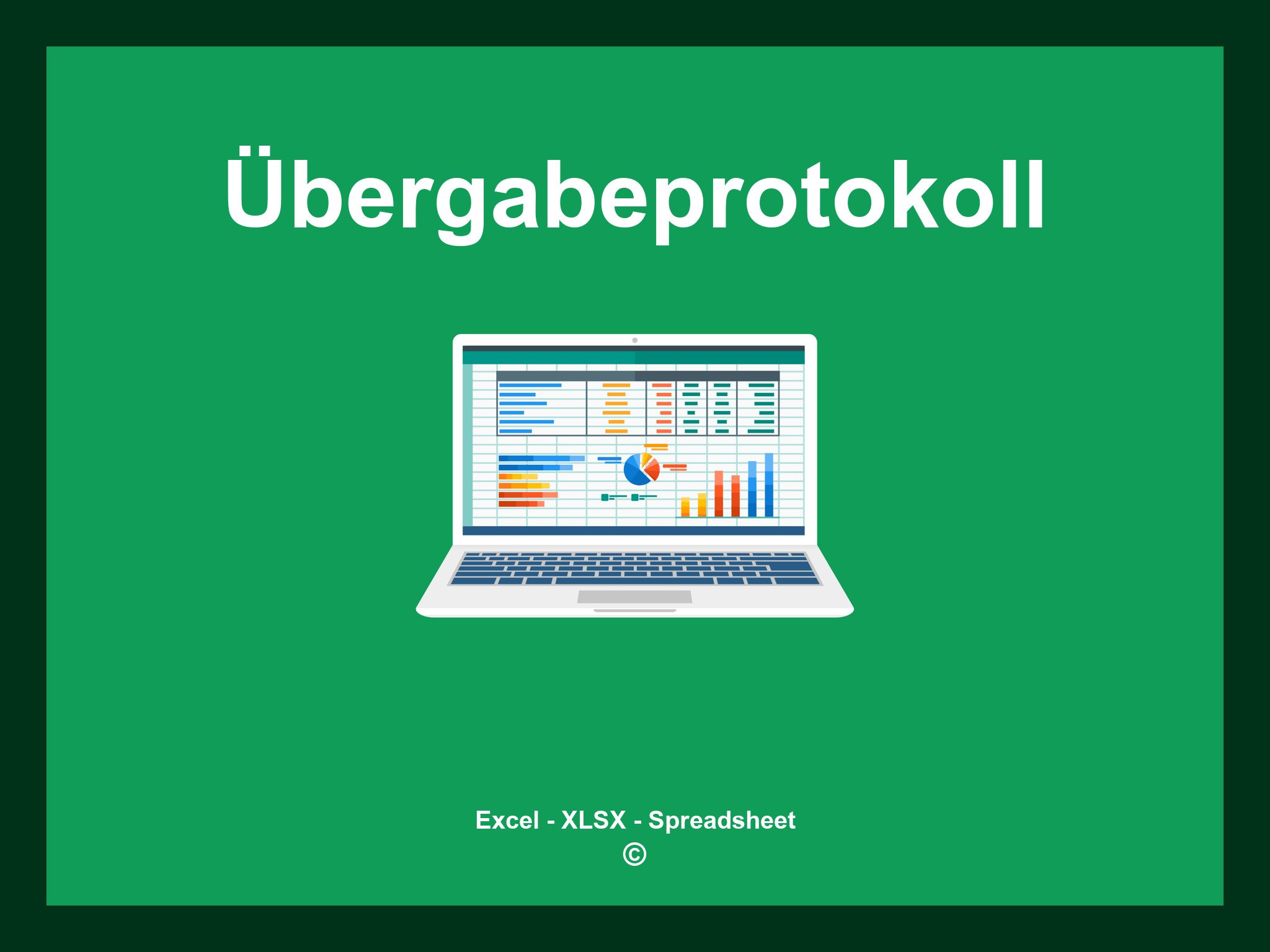 Übergabeprotokoll Excel Vorlage