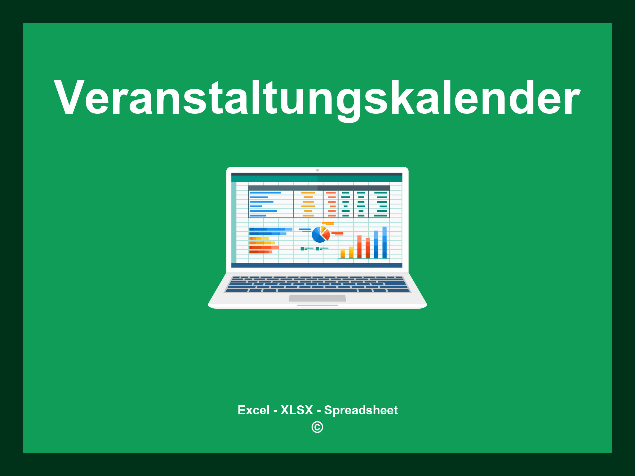 Veranstaltungskalender Vorlage Excel