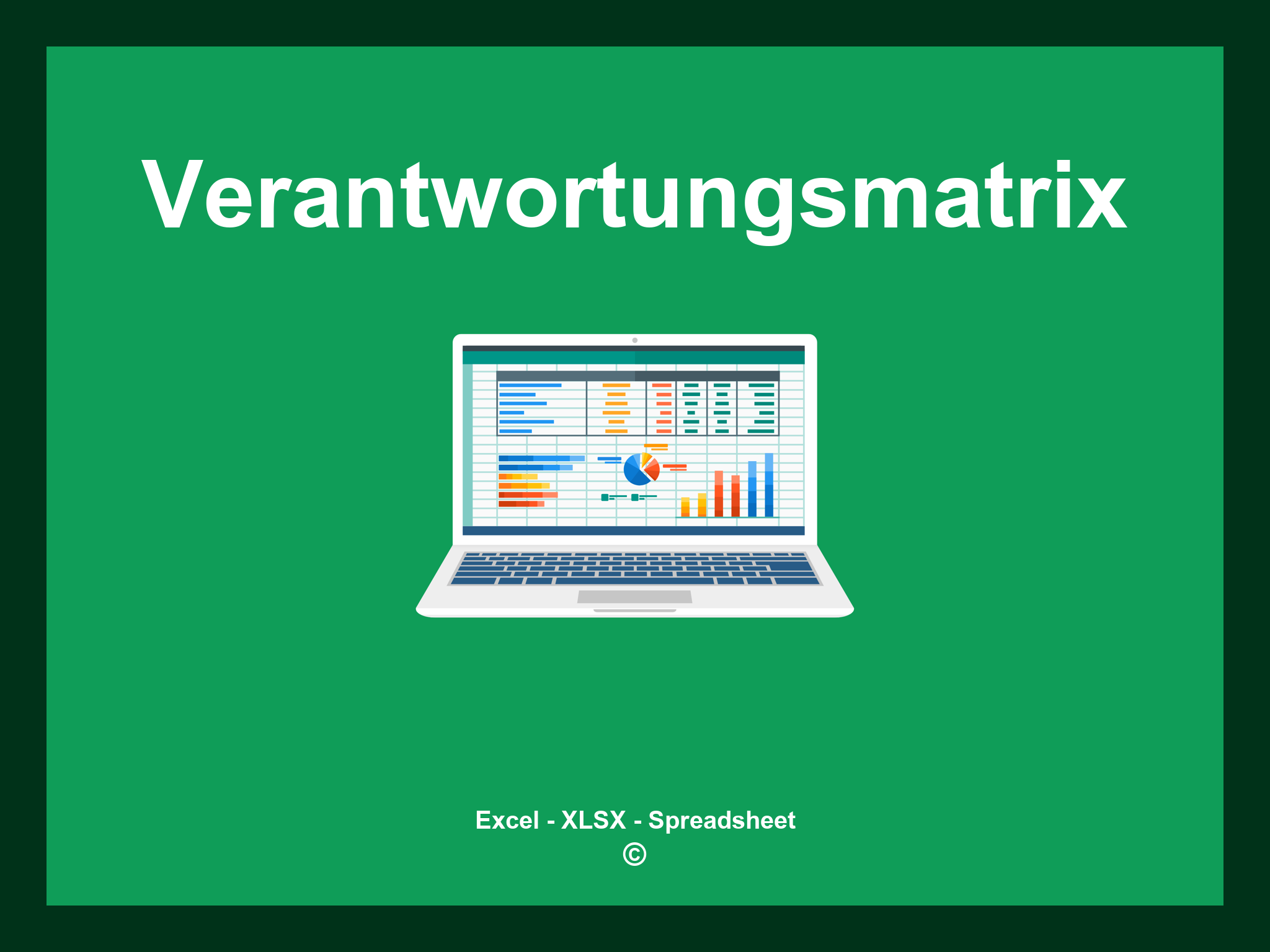 Verantwortungsmatrix Vorlage
