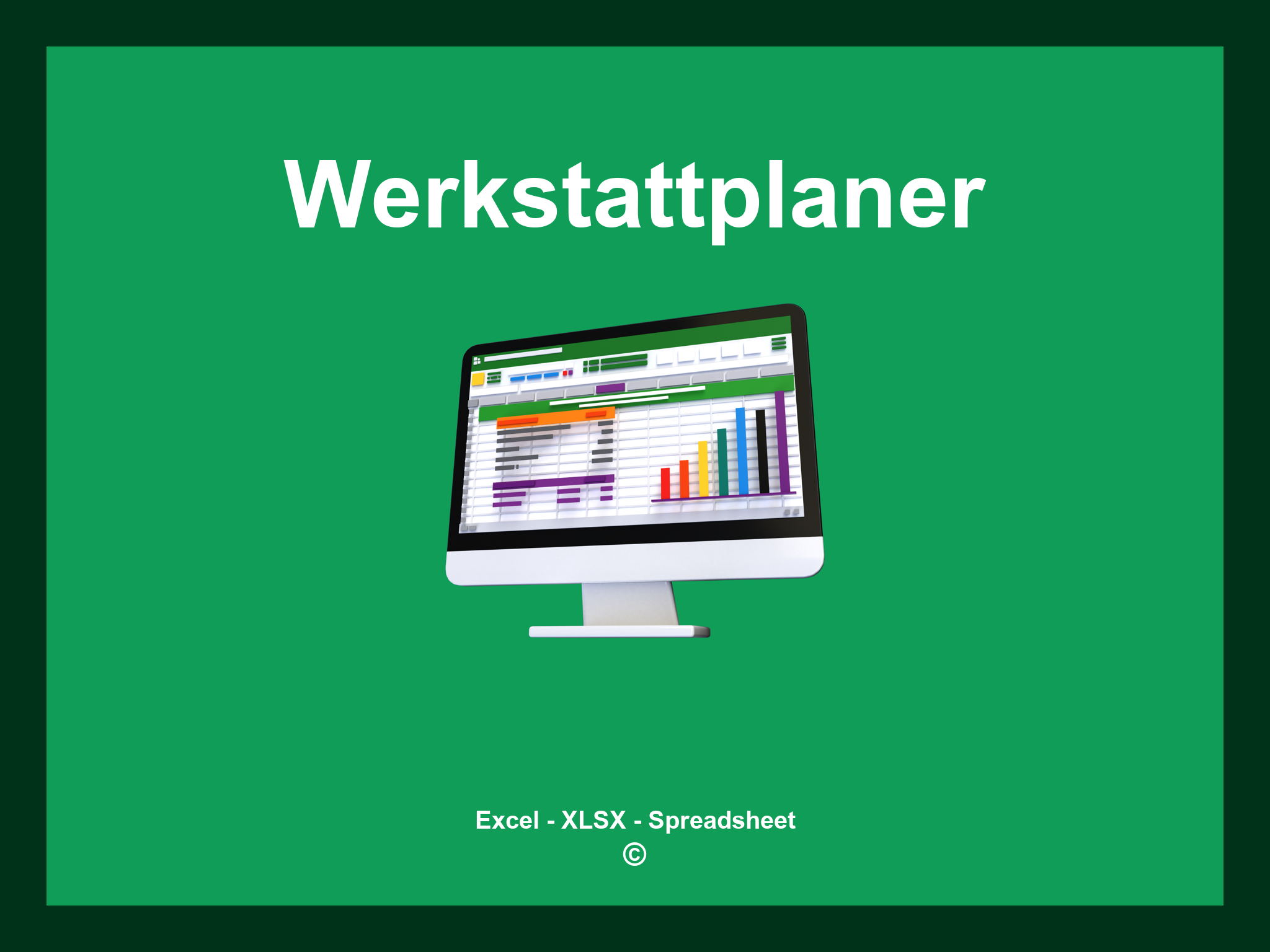 Werkstattplaner Excel Vorlage