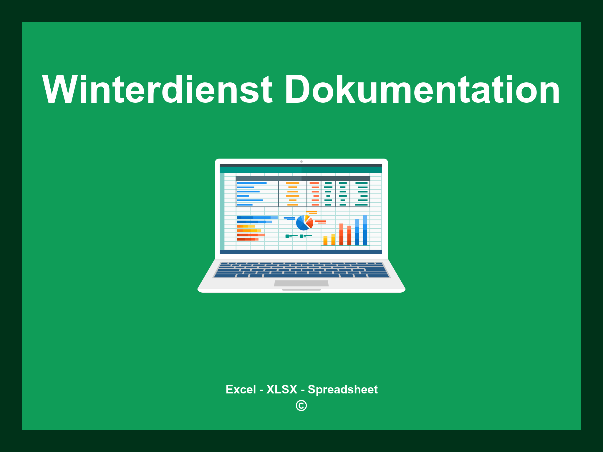 Winterdienst Dokumentation Vorlage
