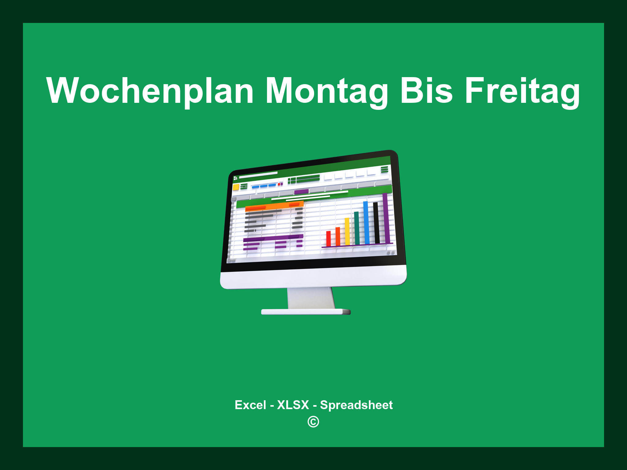 Wochenplan Montag Bis Freitag Zum Ausdrucken