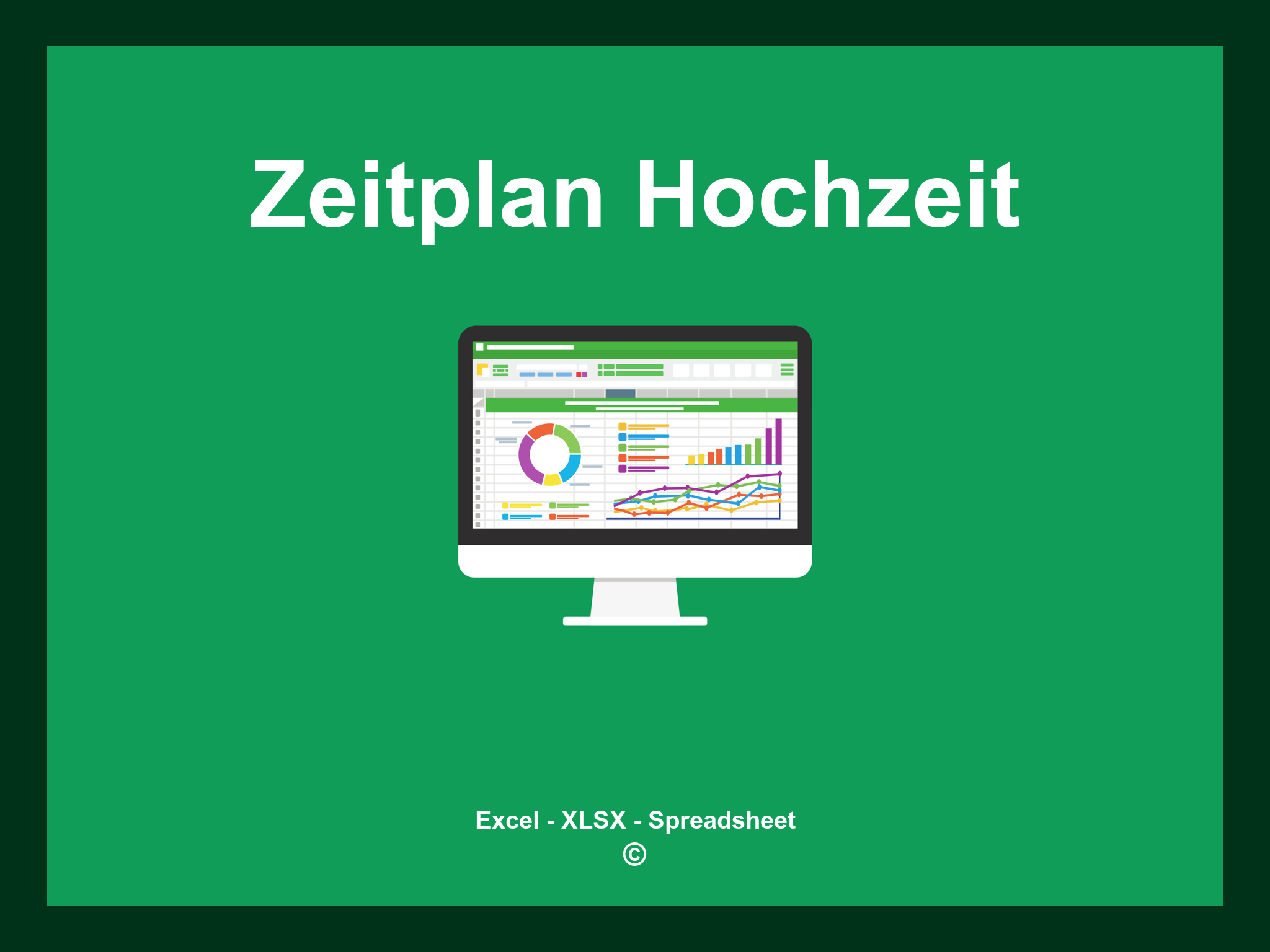 Zeitplan Hochzeit Vorlage Excel