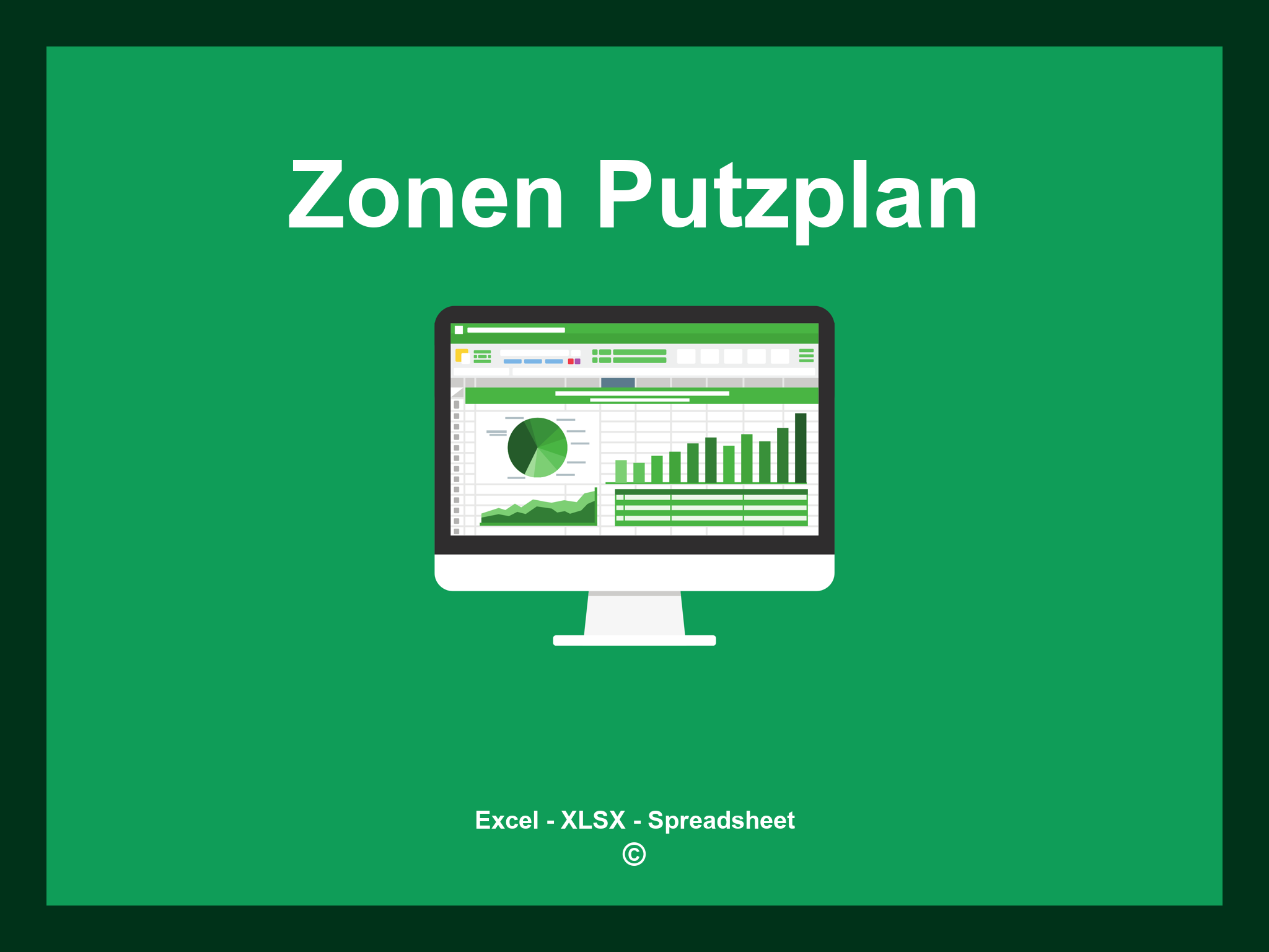 Zonen Putzplan Vorlage